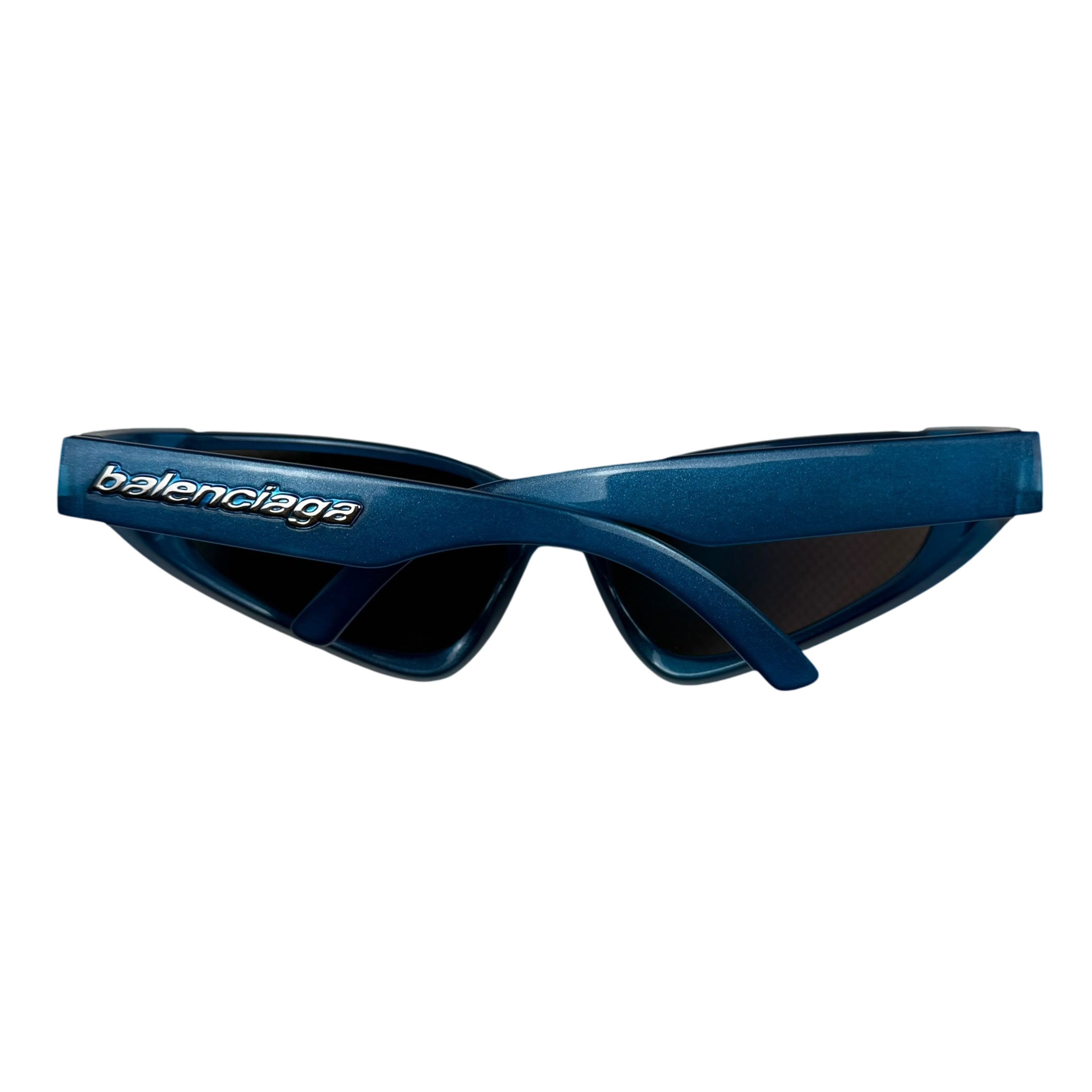 Balenciaga Xpander Cat-Eye Frame Sunglasses Light Blue