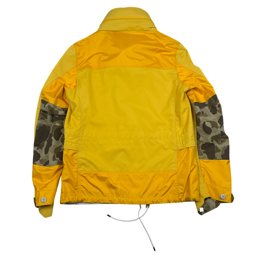 Junya Wantanabe MAN Comme Des Garçons AD2018 Mountain Jacket (With Bag) Yellow/Camo (Fits M-L)