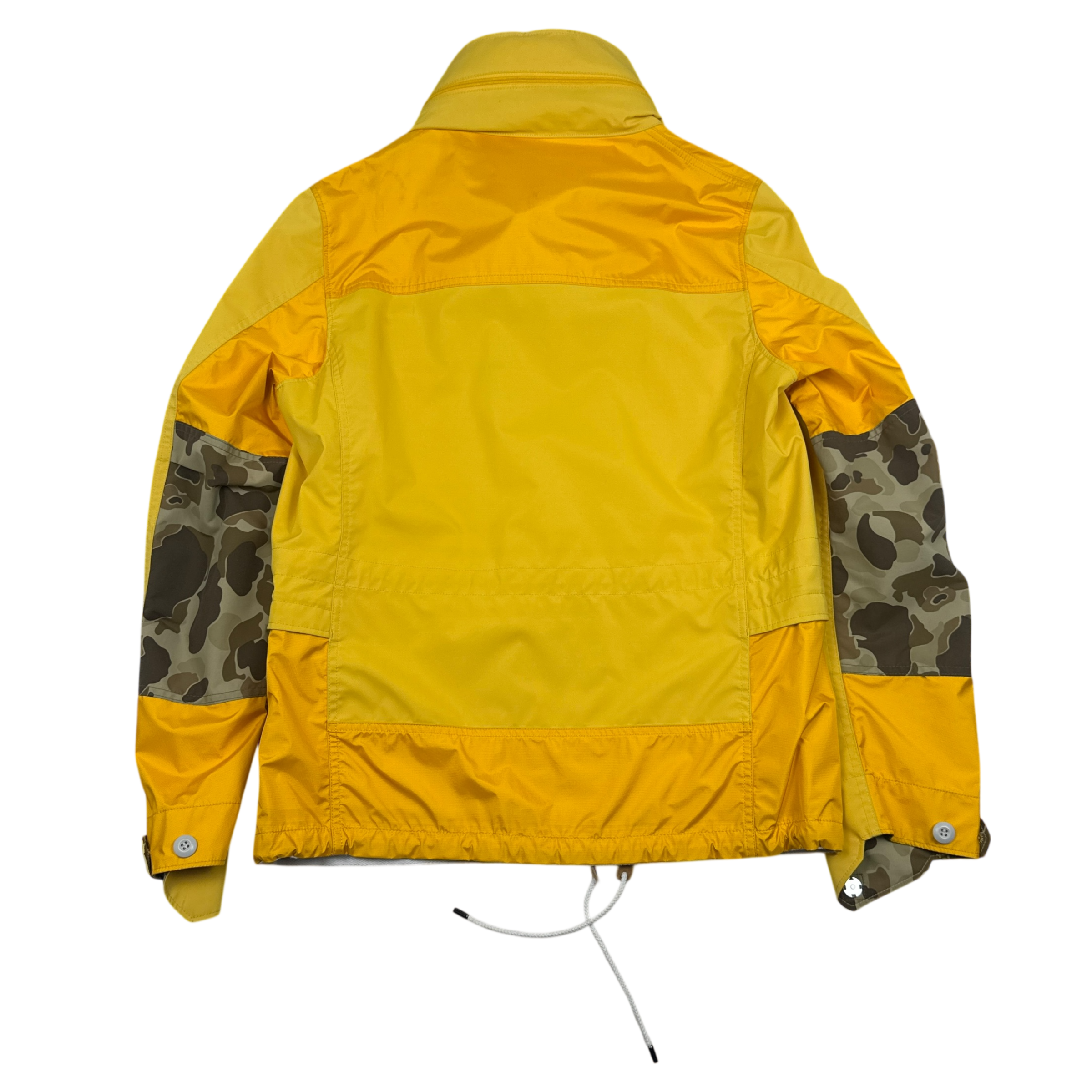 Junya Wantanabe MAN Comme Des Garçons AD2018 Mountain Jacket (With Bag) Yellow/Camo (Fits M-L)