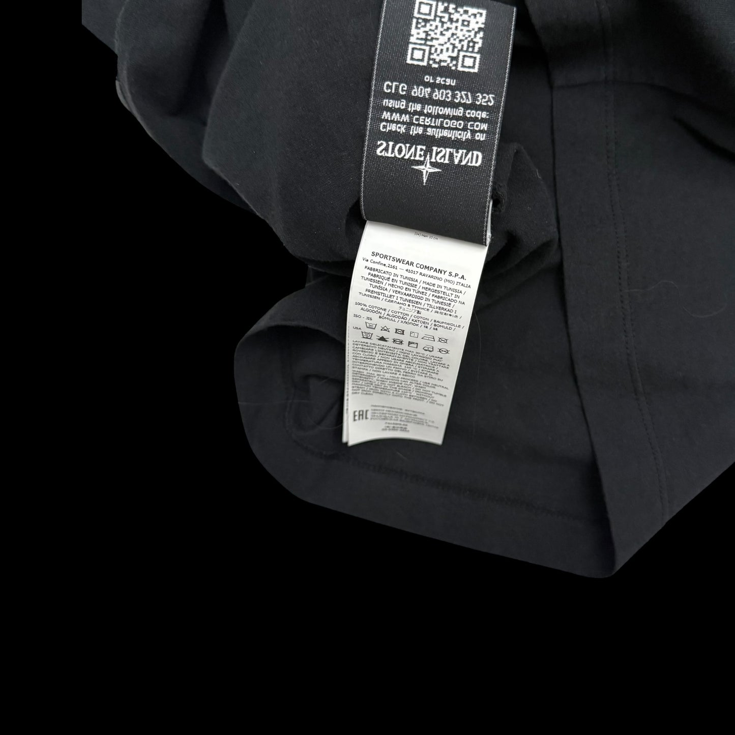 Stone Island Block Two Longsleeve T-Shirt (Fits L)