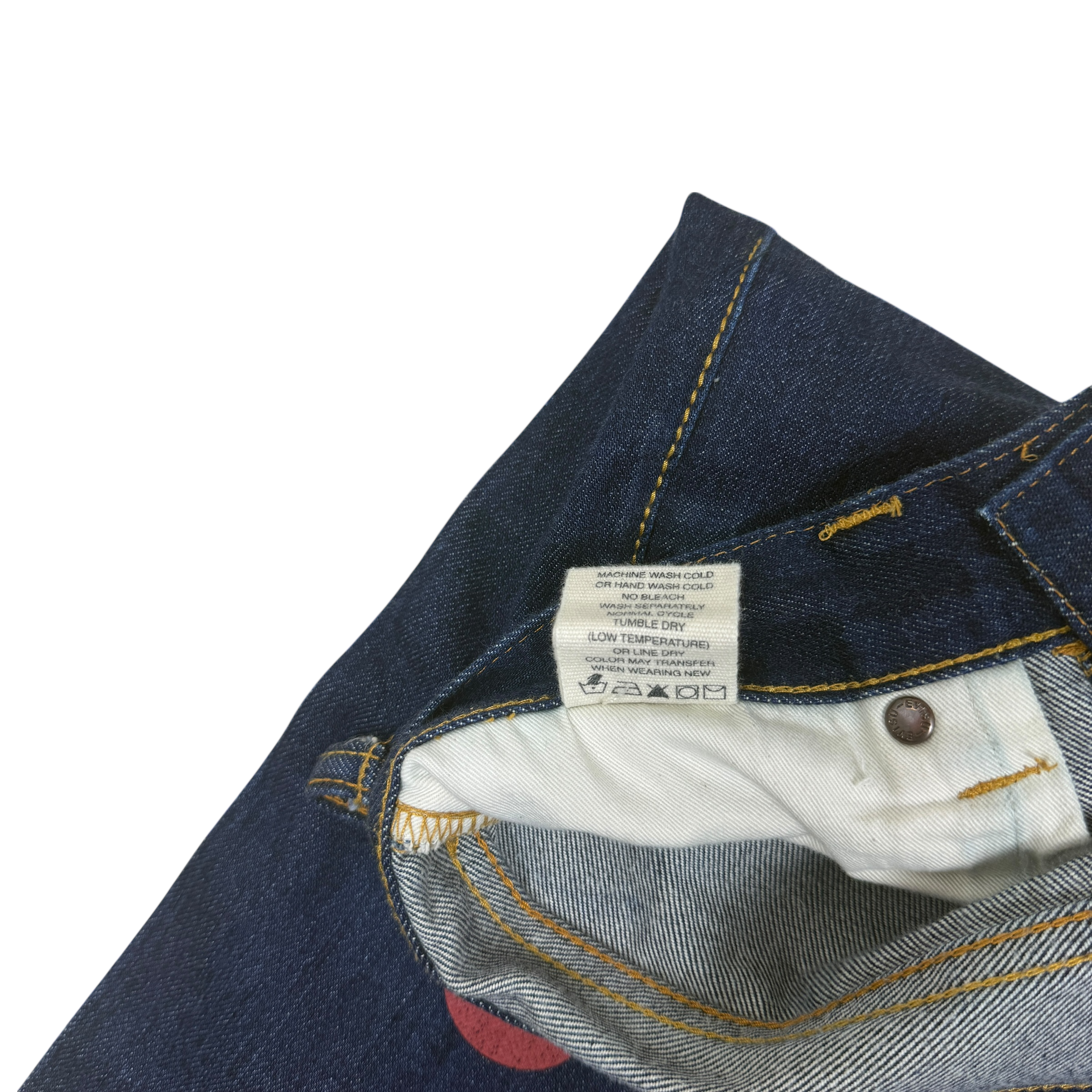 Evisu 00s Dot Daicock Japanese Denim Jeans (Size 32”)