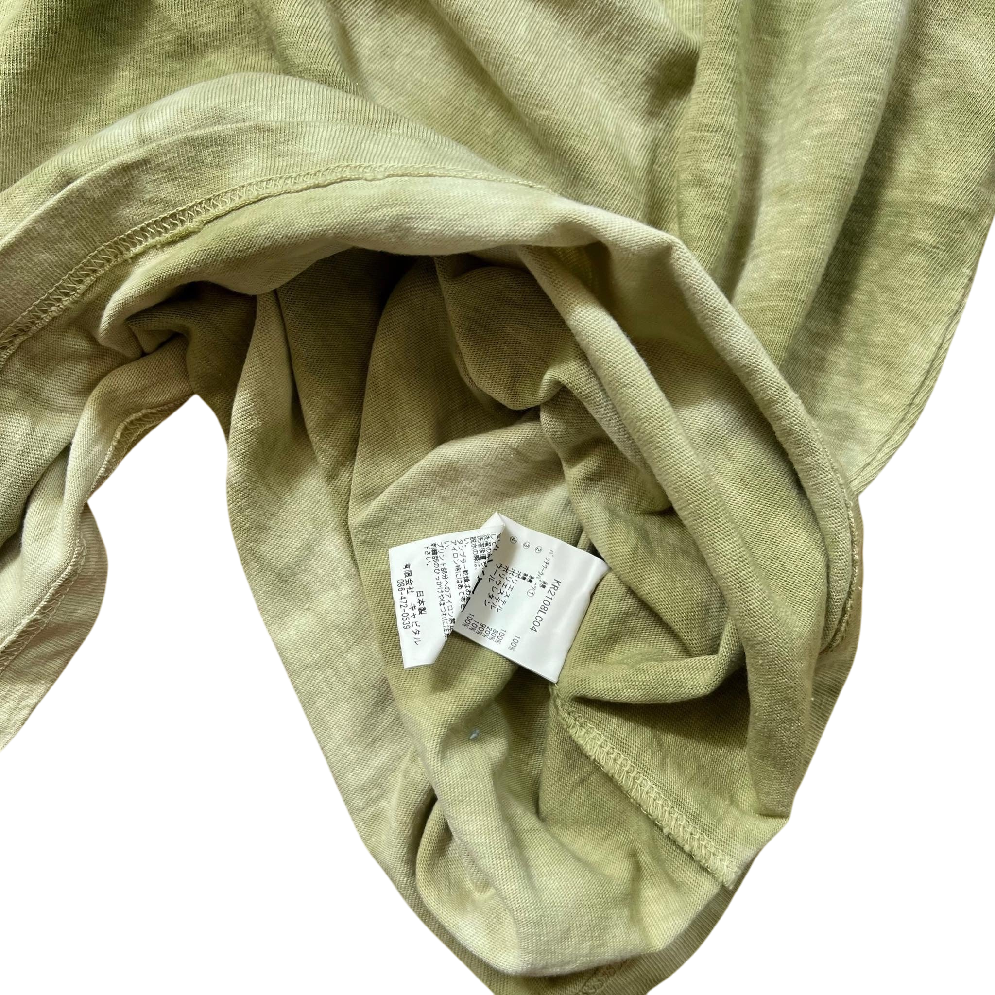 Kapital Tie Dye Hippie Longsleeve Green