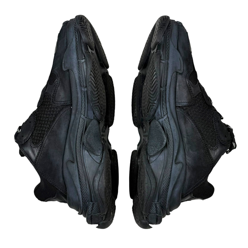 Balenciaga 2017 Triple S Pre-Distressed Triple Black (US11/UK10/EU44)