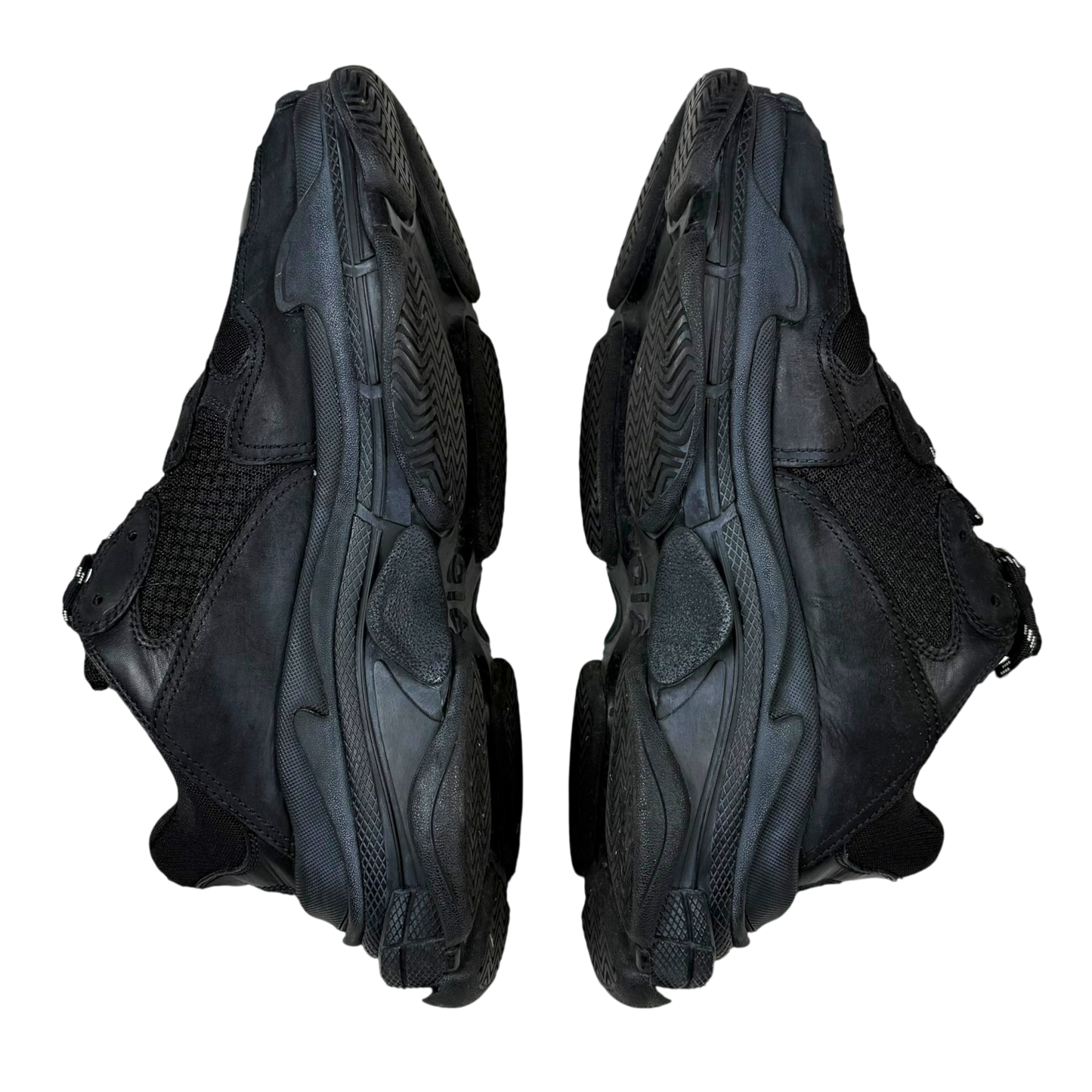 Balenciaga 2017 Triple S Pre-Distressed Triple Black (US11/UK10/EU44)