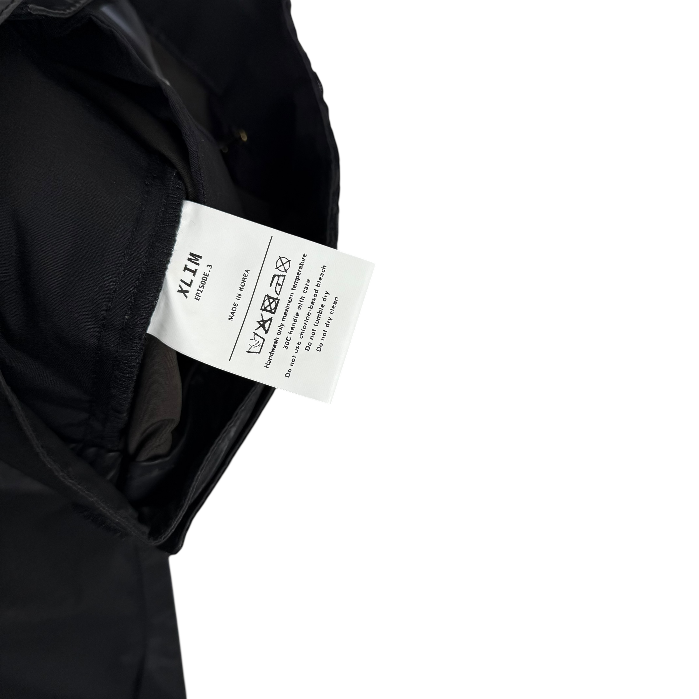 XLIM Ep.3 Synopsis 01 Trousers Black (Size L)
