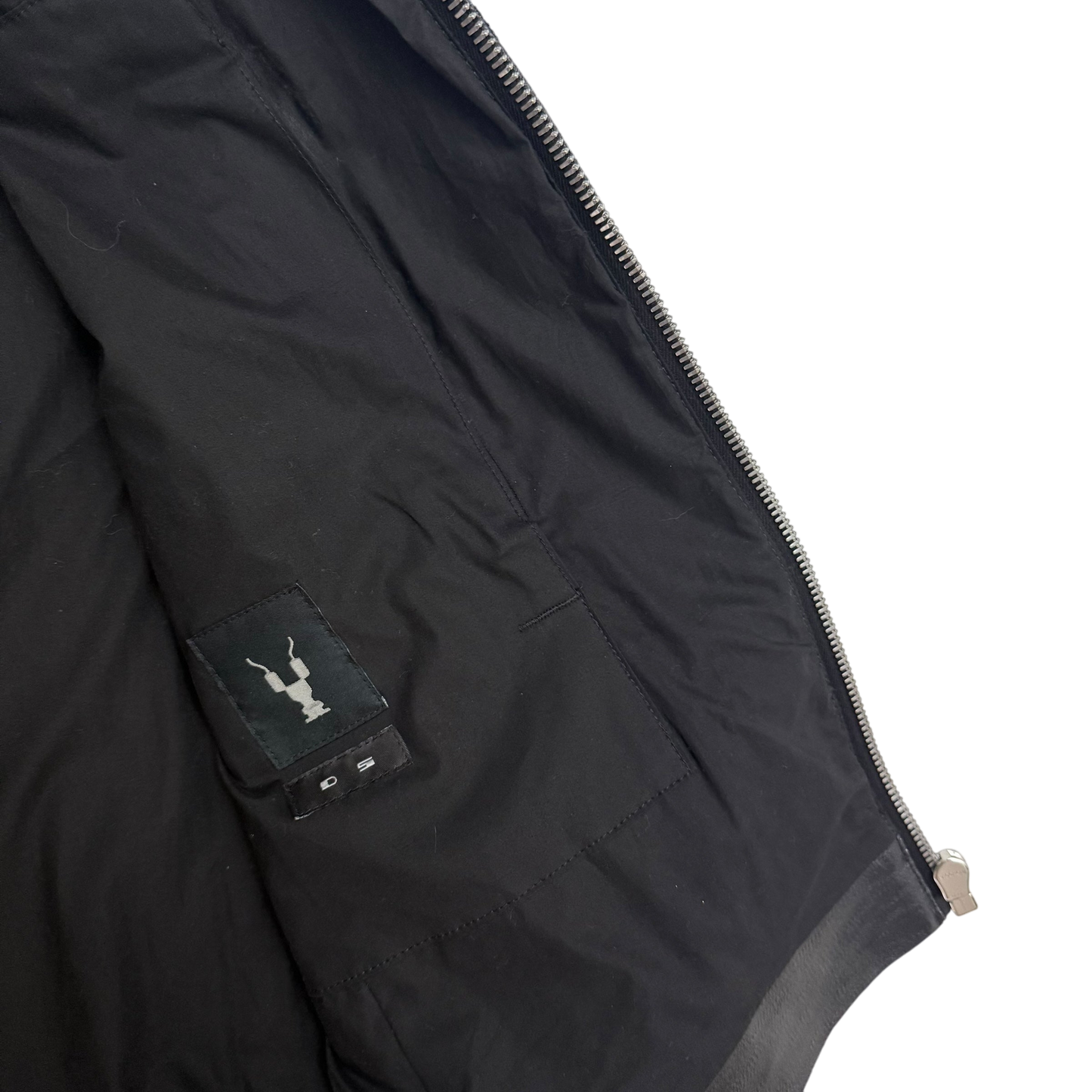 Rick Owens DRKSHDW SS17 Sample ‘Black Rubber’ Walrus Jacket (Fits S-M)