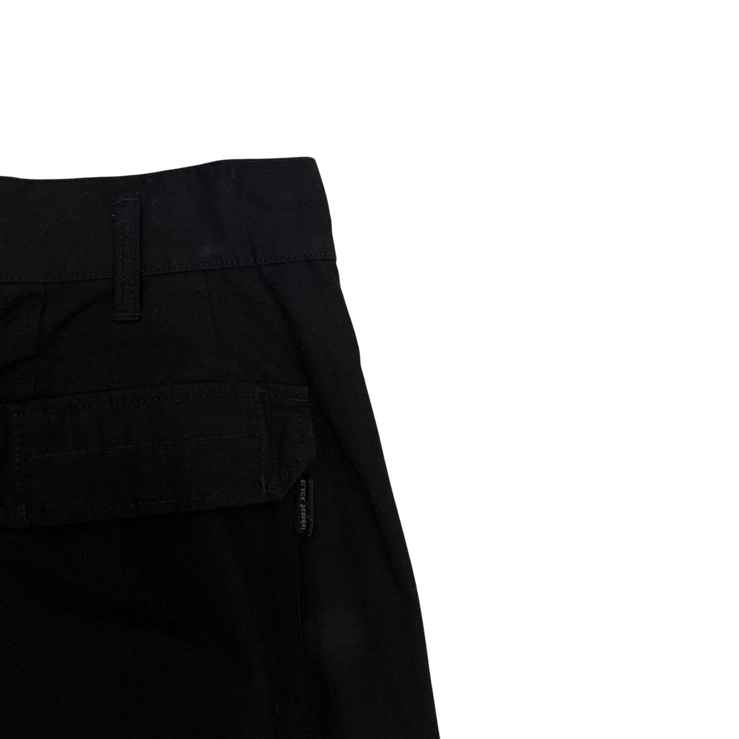 Yohji Yamamoto BLACK Scandal Pleated Wide-Leg Pants Black (Size L)