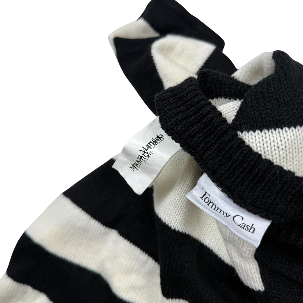 Maison Margiela x Tommy Cash Striped Sweatshirt Black / White (One Size)