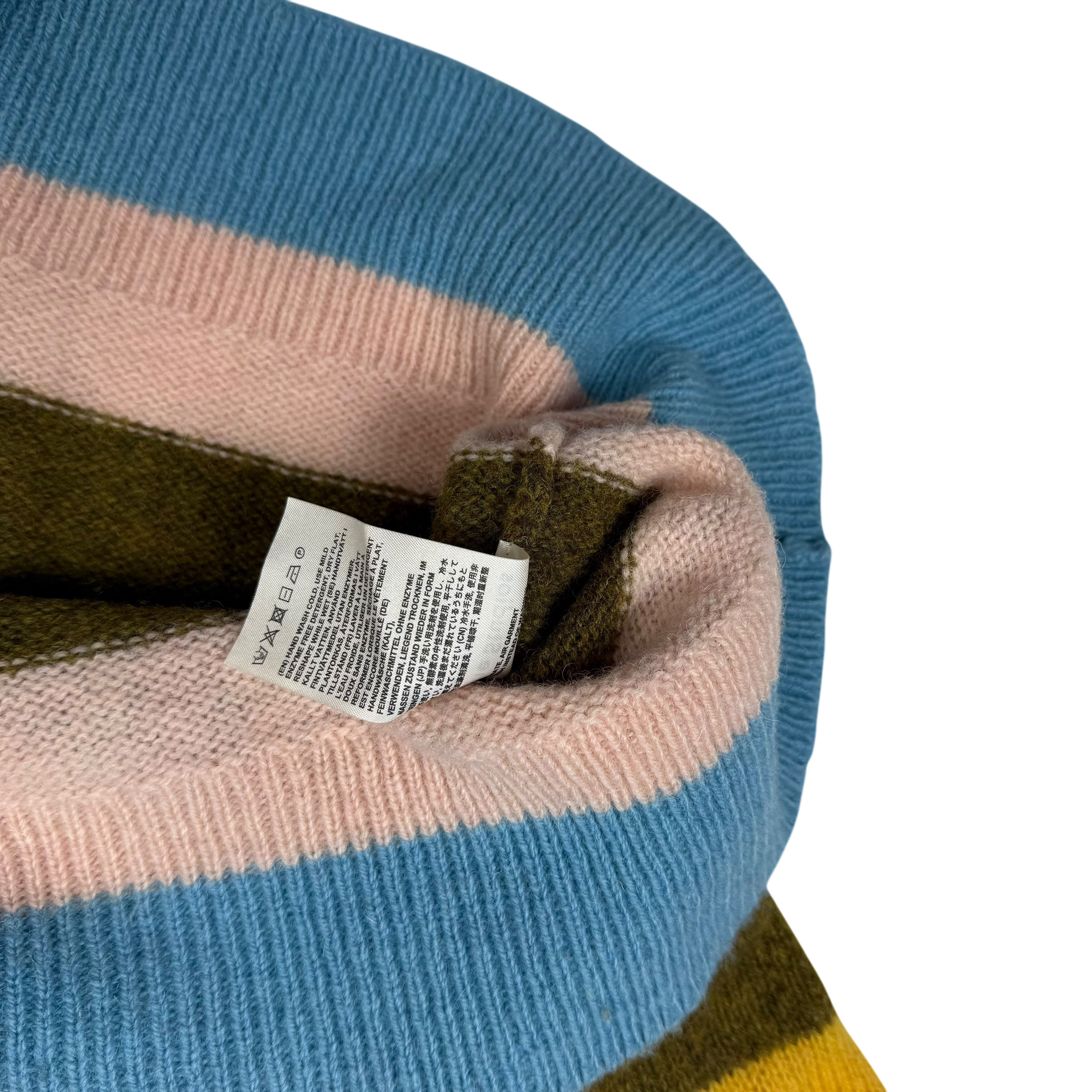 Acne Studios Kai Block Striped Sweatshirt (Fits M-L)