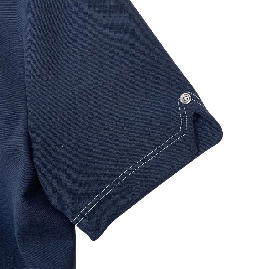Thom Browne Classic Pique 4-Bar Polo Shirt Navy (Size 4/XL)