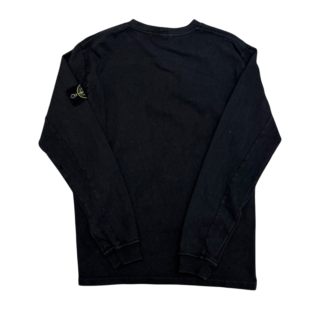 Stone Island Crewneck Sweatshirt Black (Fits M-L)
