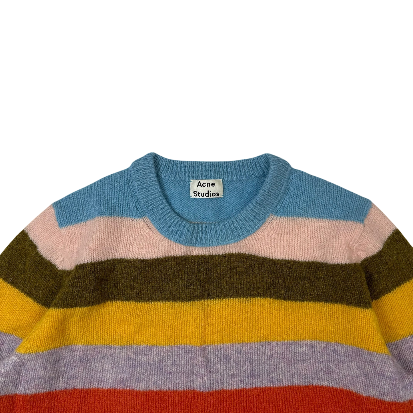 Acne Studios Kai Block Striped Sweatshirt (Fits M-L)