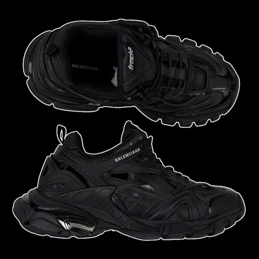 Balenciaga Track.2 Open Womens Sneaker Black (US9 womens/UK6)