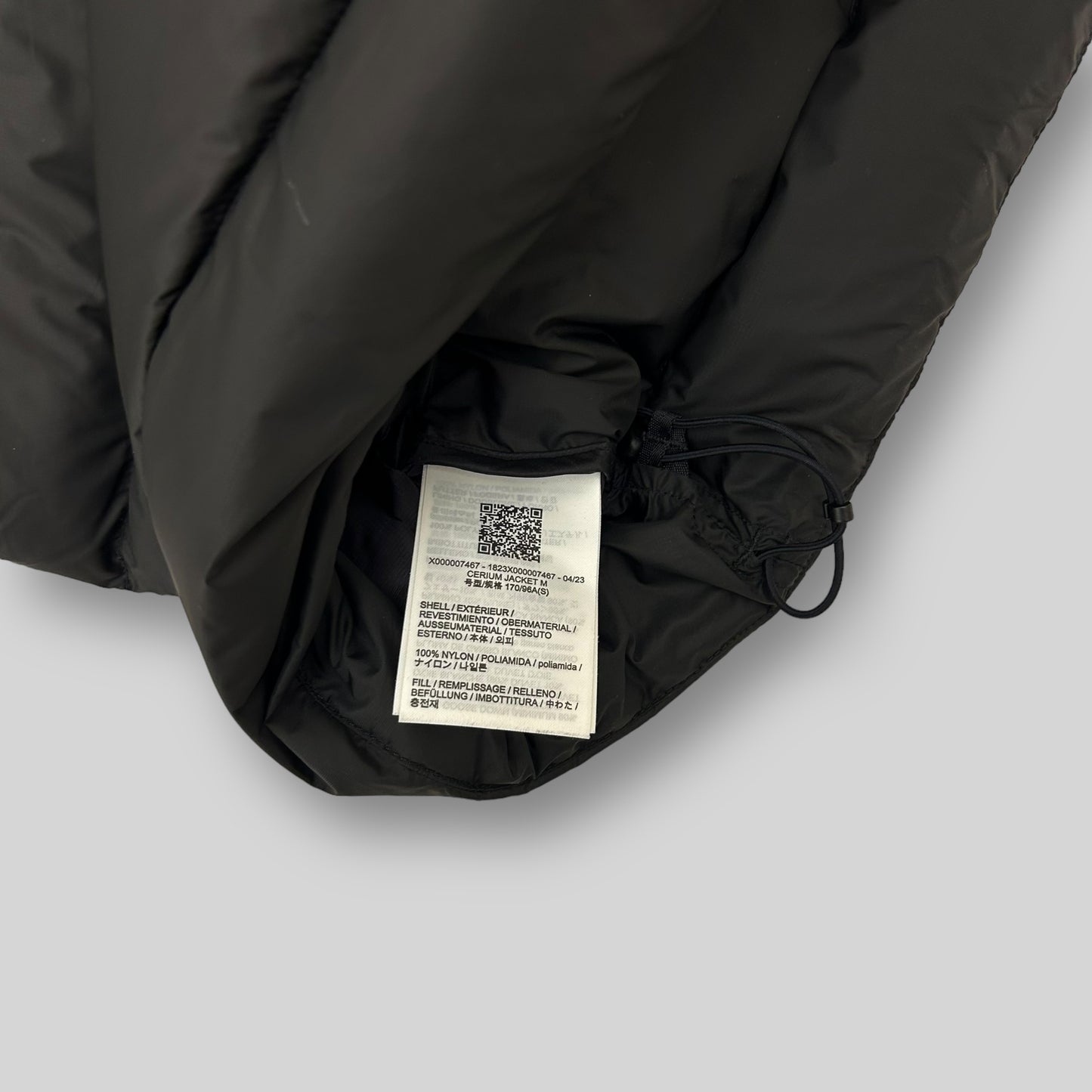 Arc’teryx Cerium Down Jacket Black (Size S)