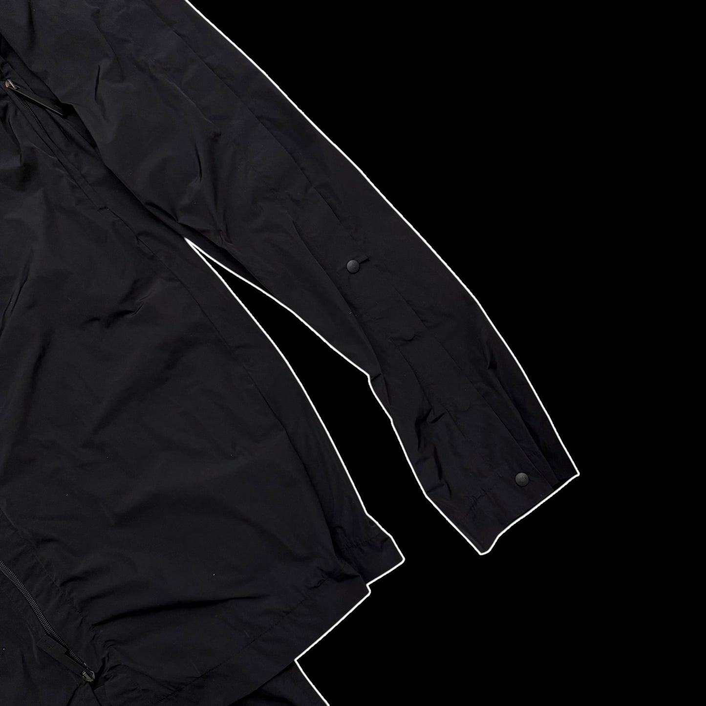 A-COLD-WALL* (ACW) Asymmetrical Nylon Chain Turncoat (Fits S-XL)