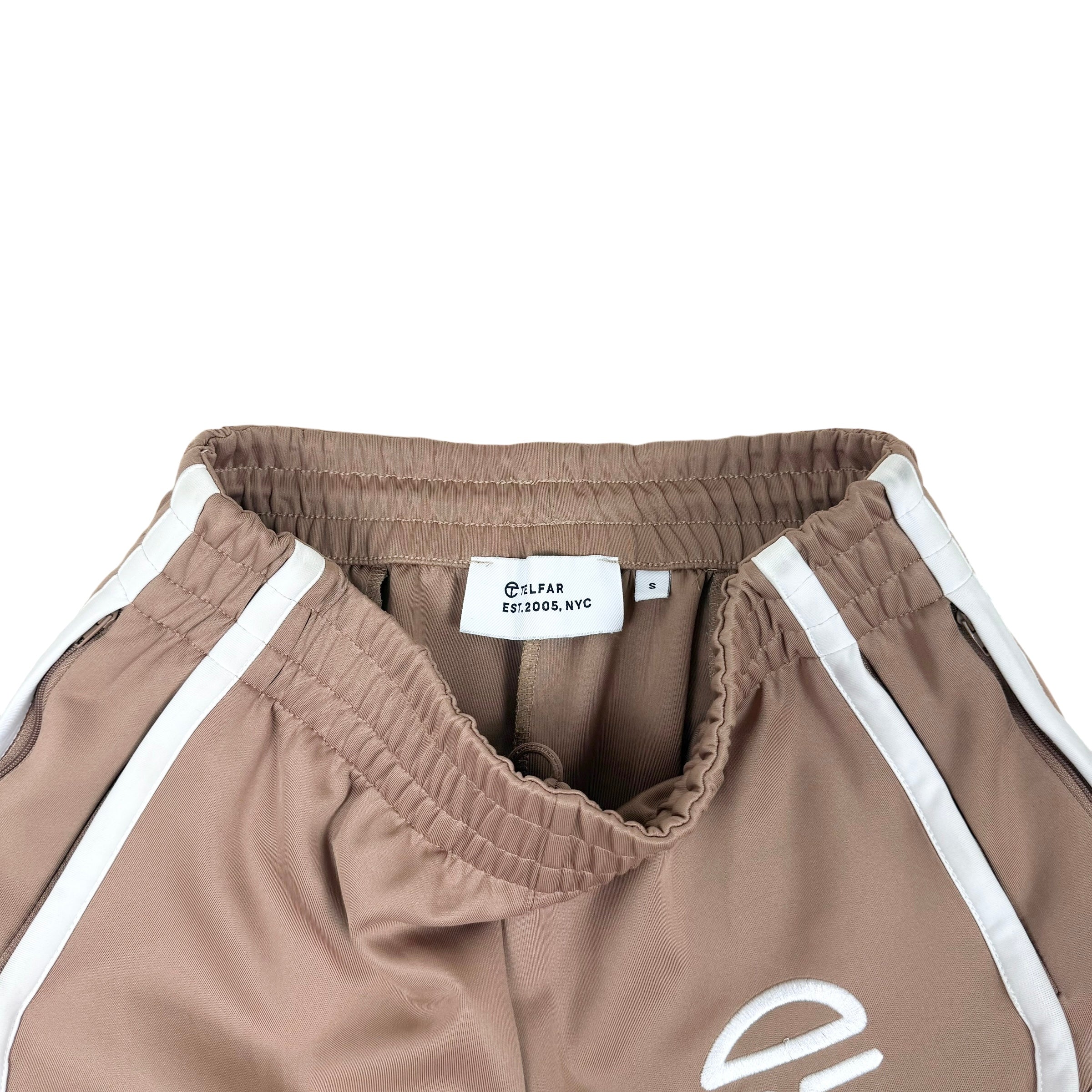 Telfar FW21 Liberia Thigh-hole Track Pants Sand (Size S Womens)