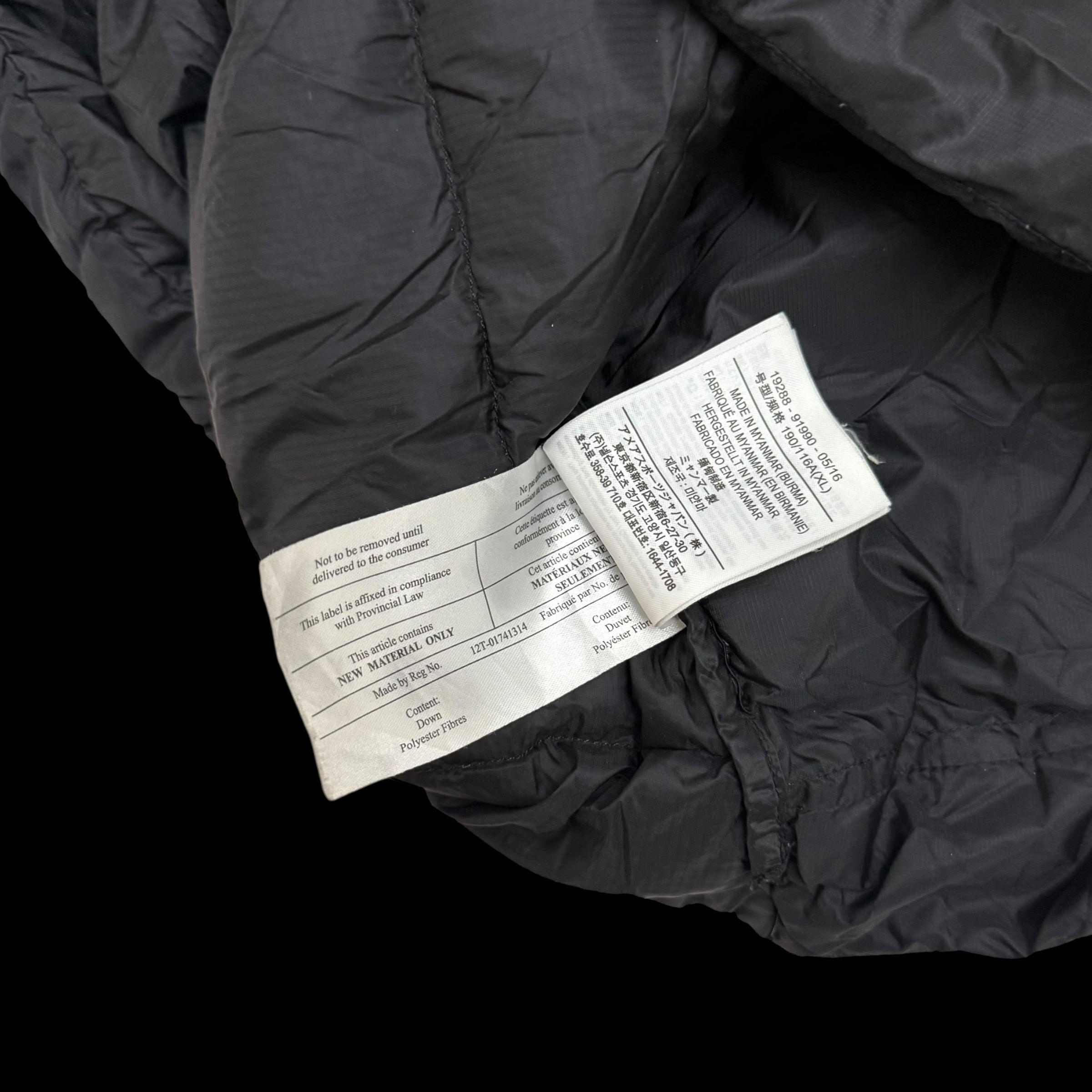 Arc'teryx Cerium LT Down Vest Black (size XL)