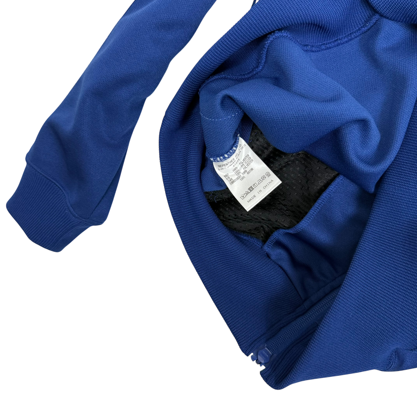 Needles Poly Smooth Track Jacket Royal Blue/White (Size S)