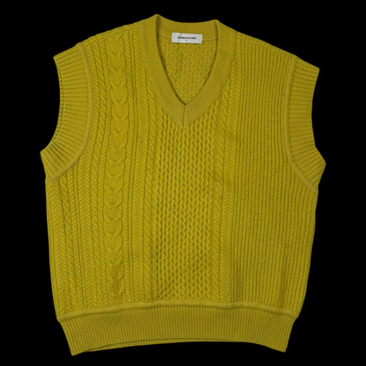 Andersson Bell Brushed Air Wool Vest Yellow (Size L)