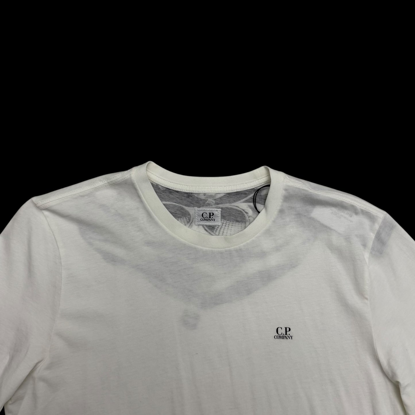 C.P. Company Goggle Print T-shirt ‘Gauze White’ (Fits M)