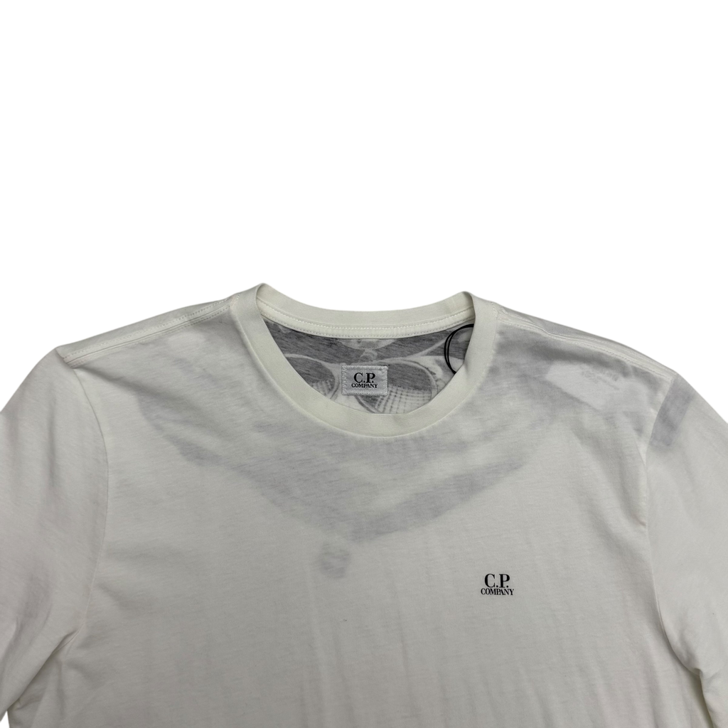 C.P. Company Goggle Print T-shirt ‘Gauze White’ (Fits M)