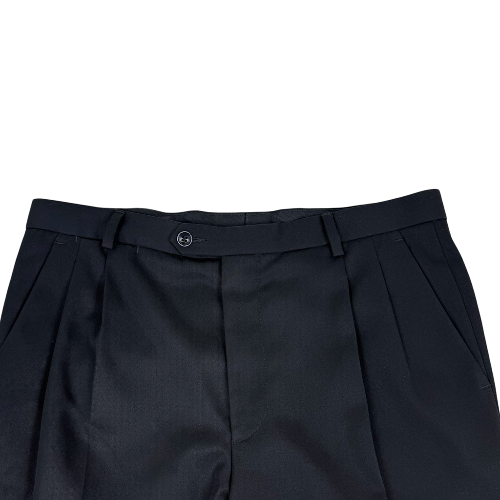 Raf Simons Pleated Trousers Black (Size M)