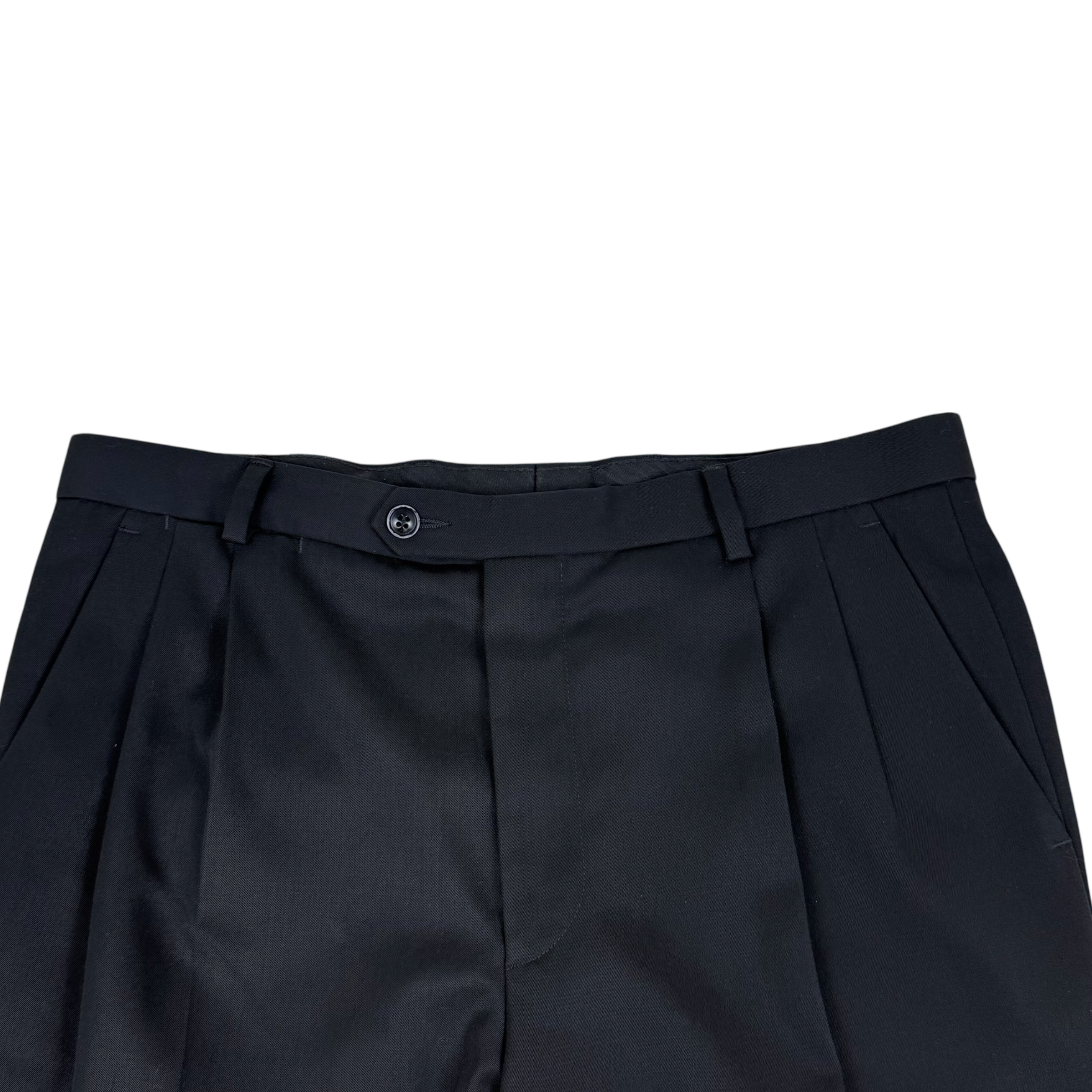 Raf Simons Pleated Trousers Black (Size M)