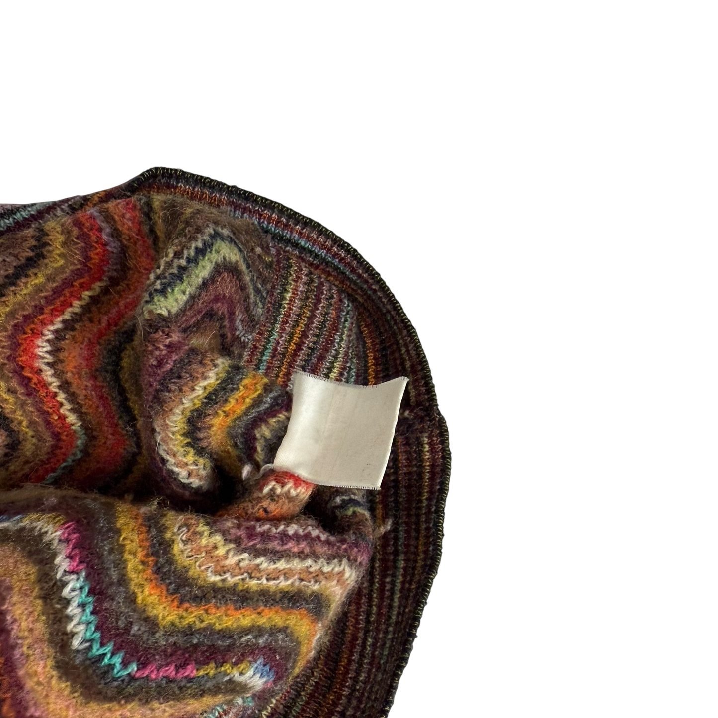 Missoni Vintage Polo Wool Knit Sweatshirt Multicolour (Size L)