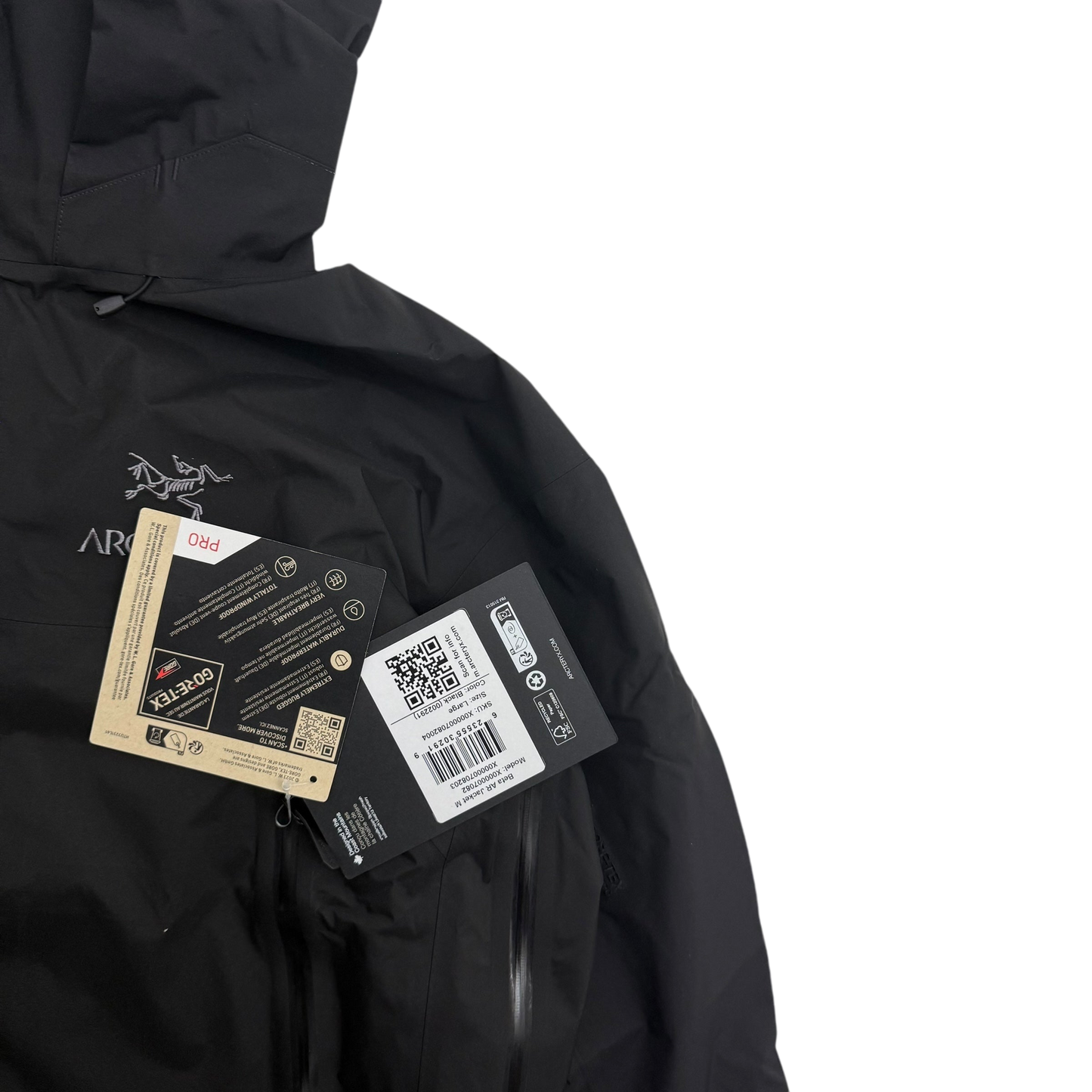 Arc'teryx Beta AR Gore-Tex Pro Jacket Black (Size L)