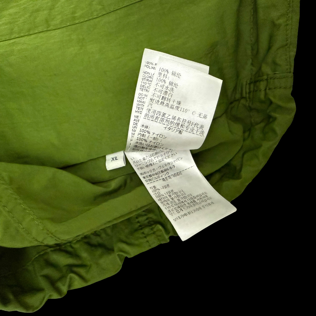 Bottega Veneta Zip Nylon Technical Jacket Green (size XL)