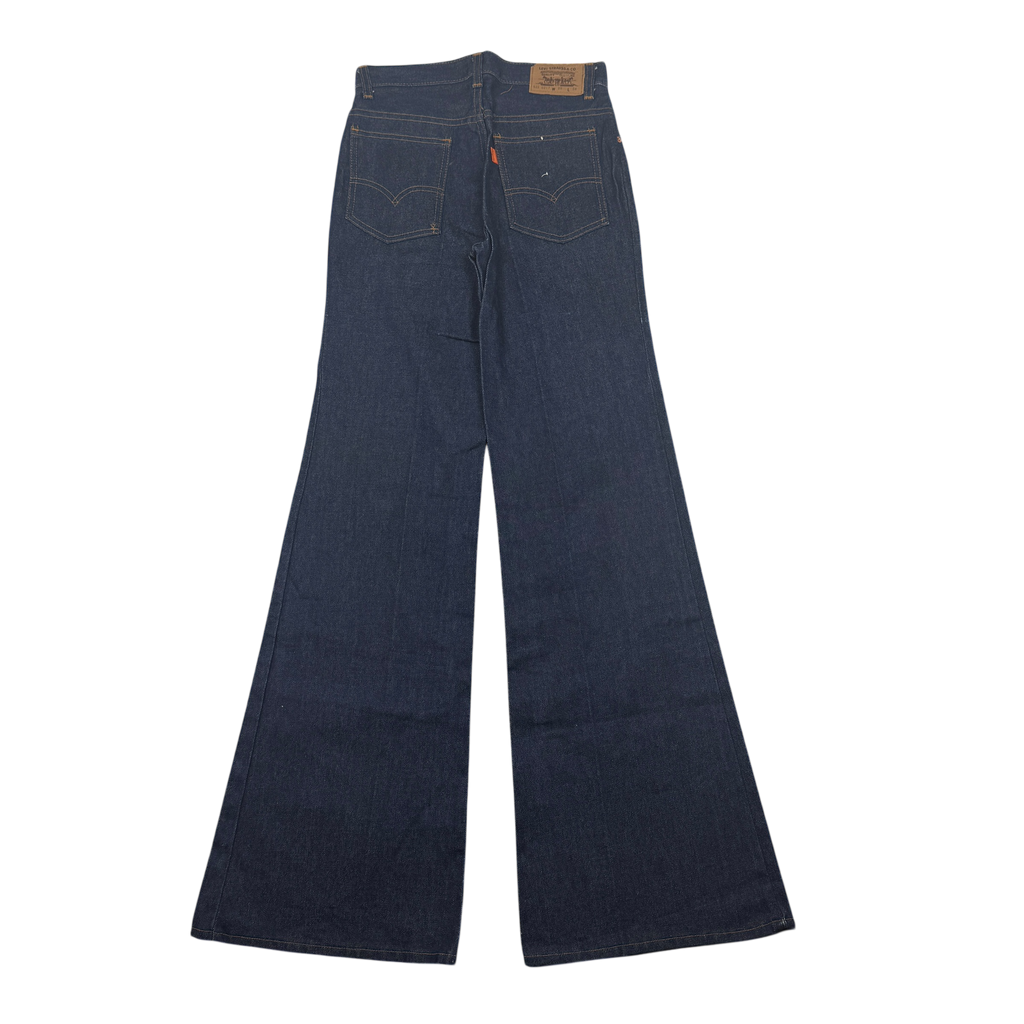 Levi’s 1970s Orange Tab Flared Jeans Indigo (Made in N.Z.) (Size 28”)