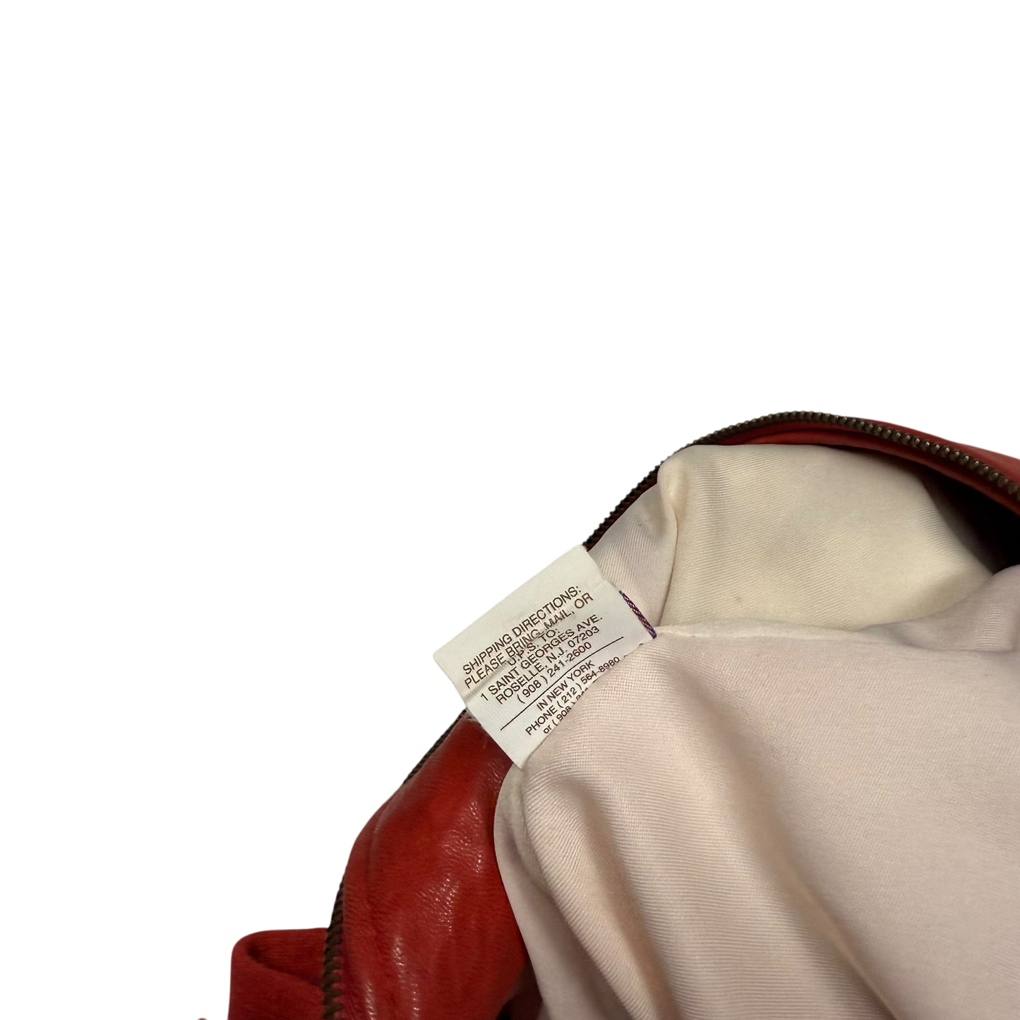 Vintage Schott NYC Leather Jacket (Made in USA) (Size M)