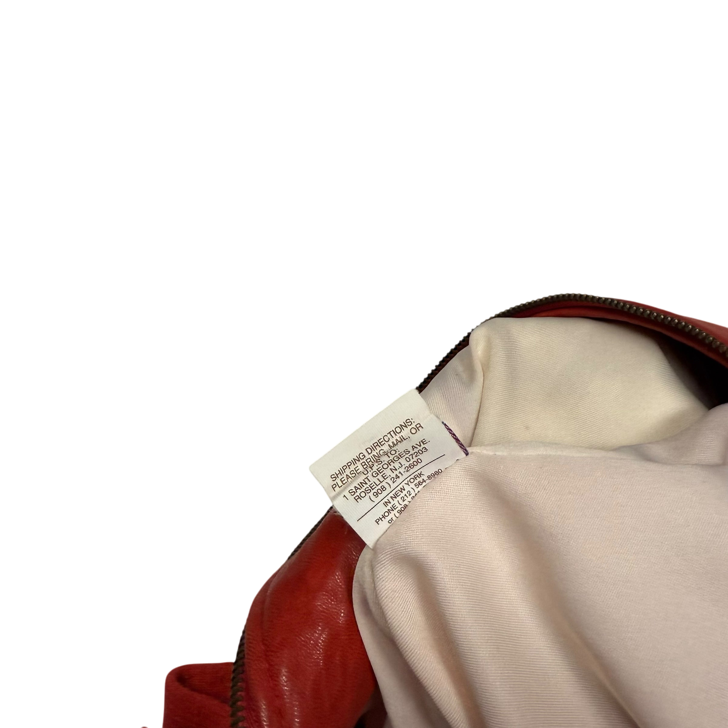 Vintage Schott NYC Leather Jacket (Made in USA) (Size M)