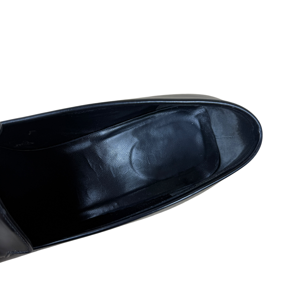 Gucci 90s Heeled Loafers Black (Size EU37)