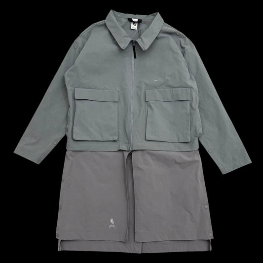 Nike Samuel Ross x A-COLD-WALL* (ACW) Dual Component Overcoat Grey (Fits L-XL)