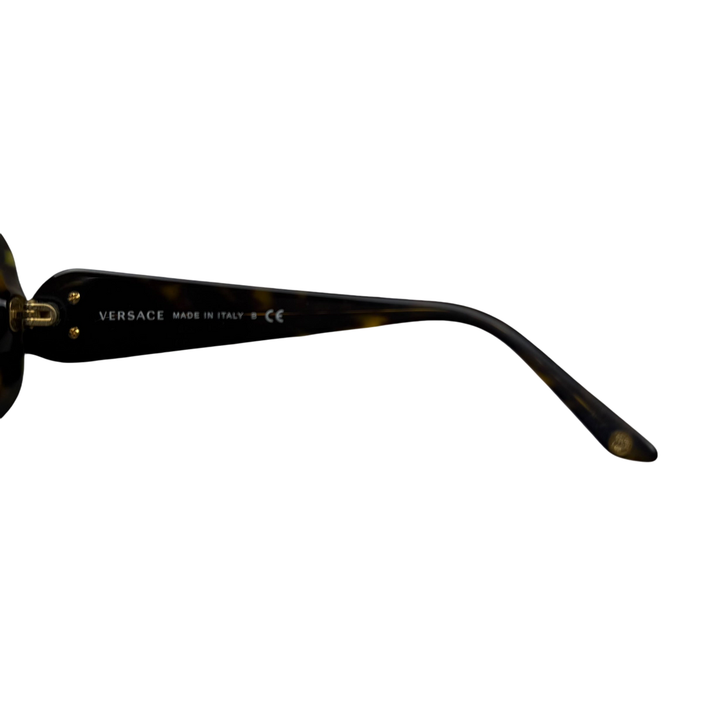 Versace Medusa Logo Sunglasses Tortoiseshell