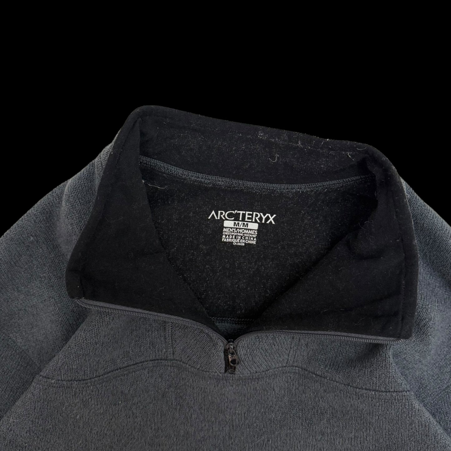 Arc’teryx Covert 1/2 Zip Fleece Grey (Size M)