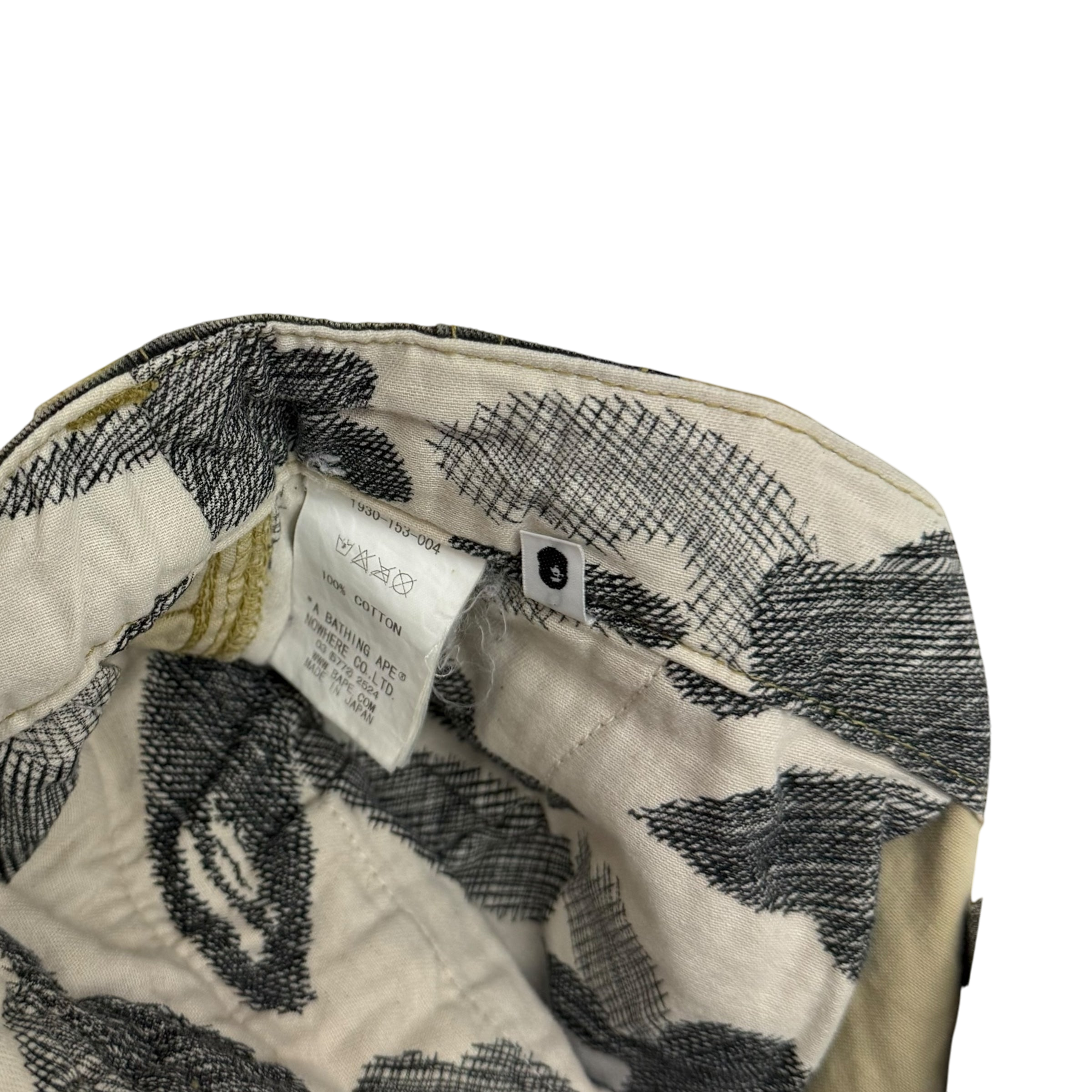 Bape (A Bathing Ape) Camo Patchwork Shorts (Size M)