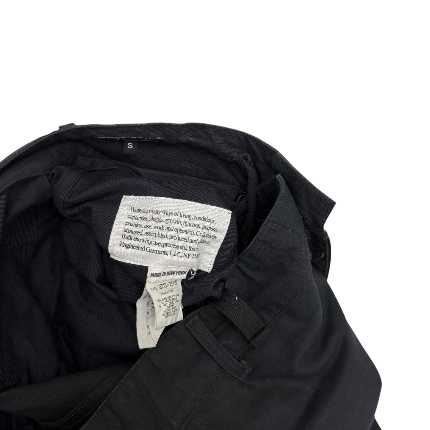 Engineered Garments Ripstop FA Pants Black (Size S)