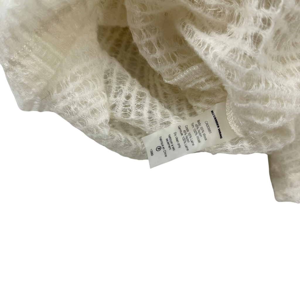 Alexander Wang Wool Blend Knit T-Shirt (Size L)