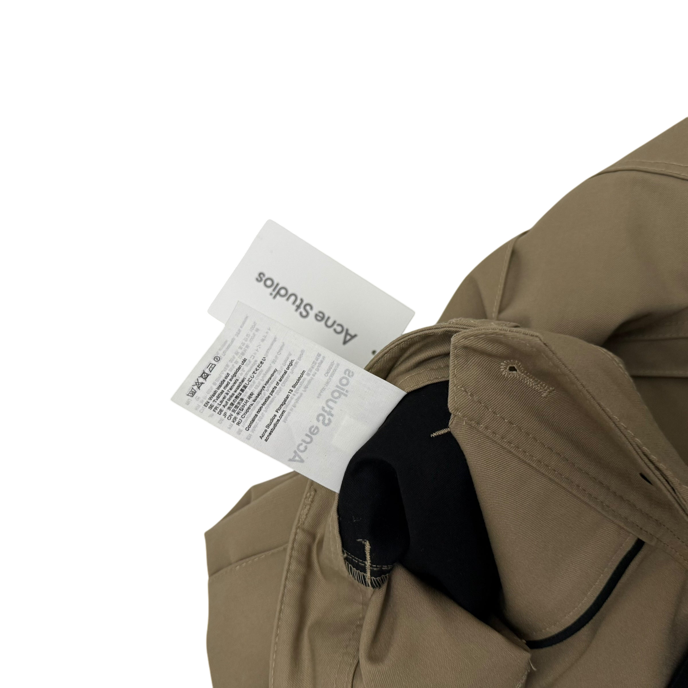 Acne Studios SS22 Workwear Pants Beige (Size M)