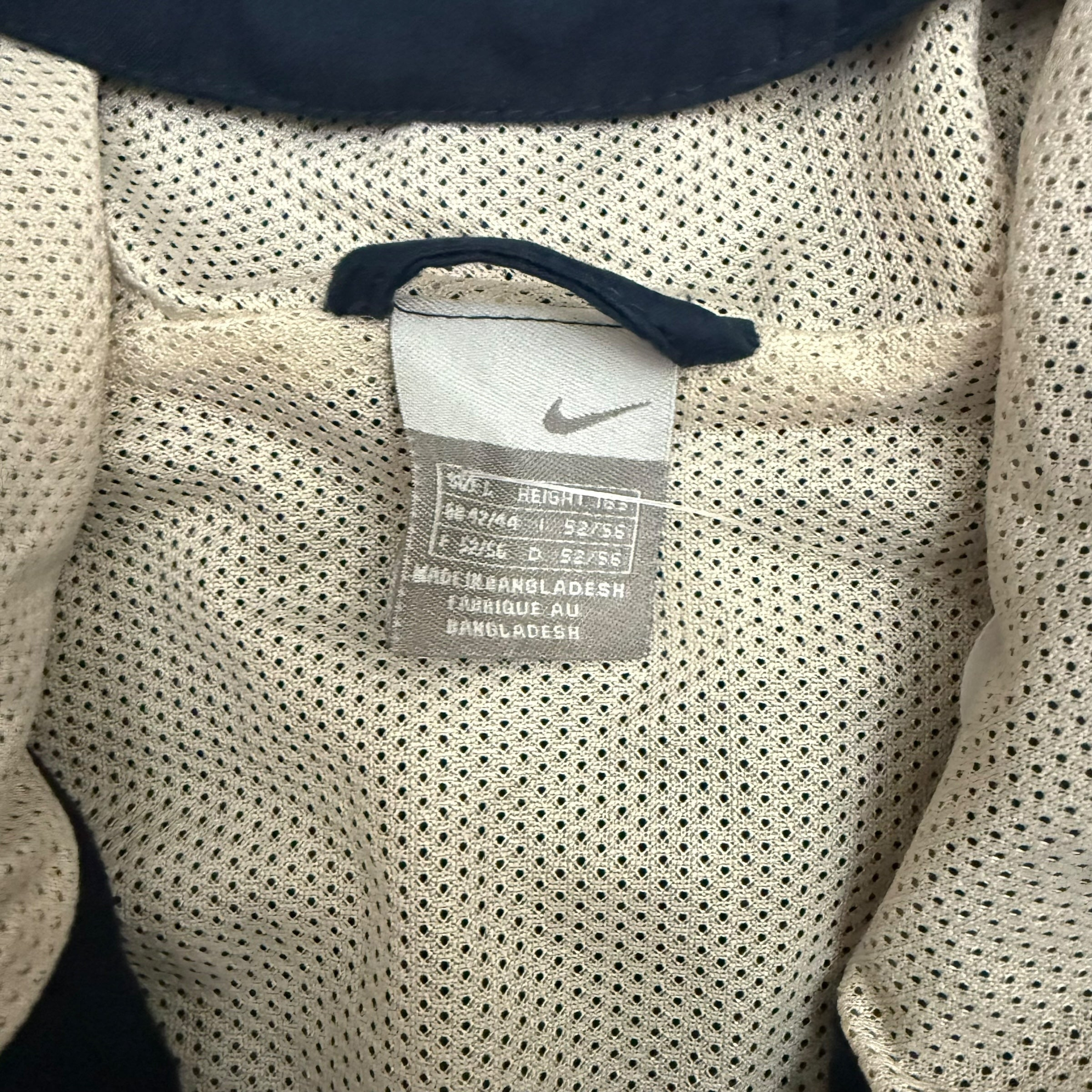 Nike 00s Technical Zip Hooded Jacket Navy (Size L)