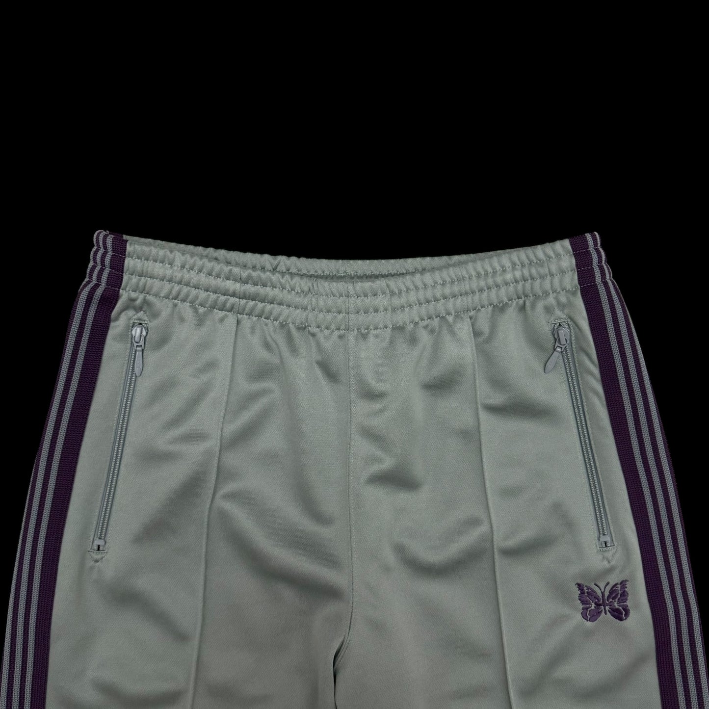 Needles Poly Smooth Track Pants Baby Blue/ Purple (Size M)