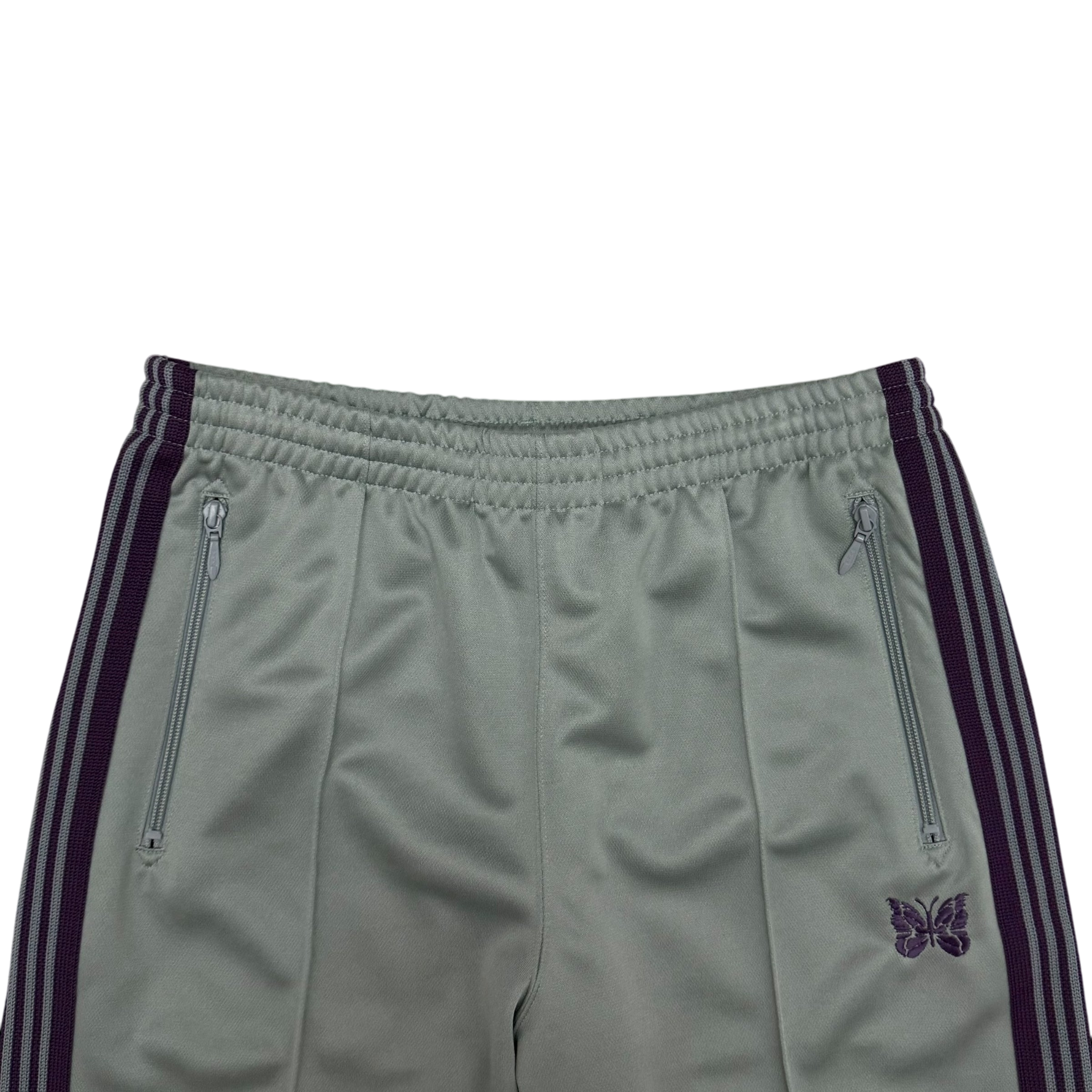 Needles Poly Smooth Track Pants Baby Blue/ Purple (Size M)