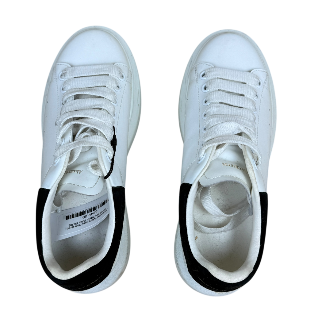 Alexander McQueen Oversized Sneakers White (Size EU38)