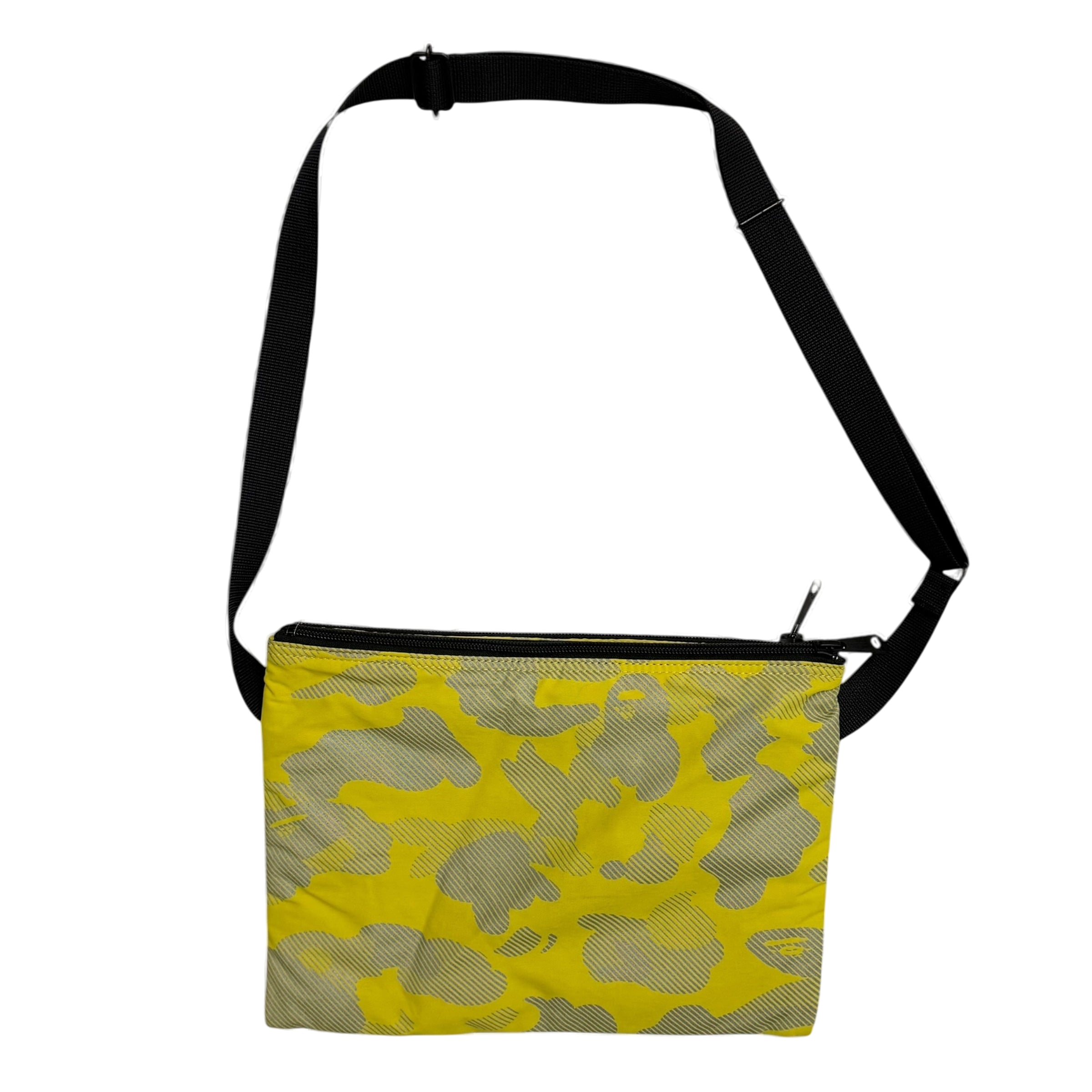 BAPE (A Bathing Ape) x Porter 3M Camo Sacoche Yellow