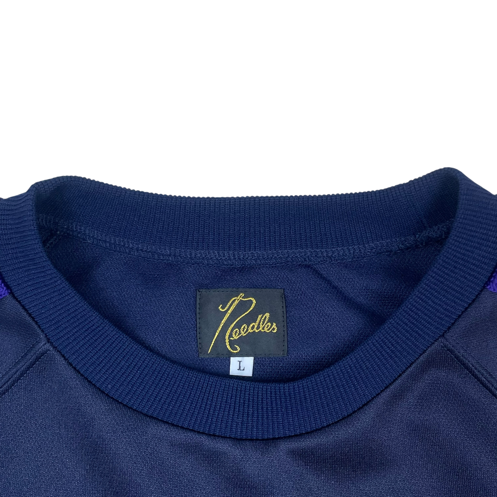 Needles Poly Smooth Crewneck Sweatshirt Purple (Size L)