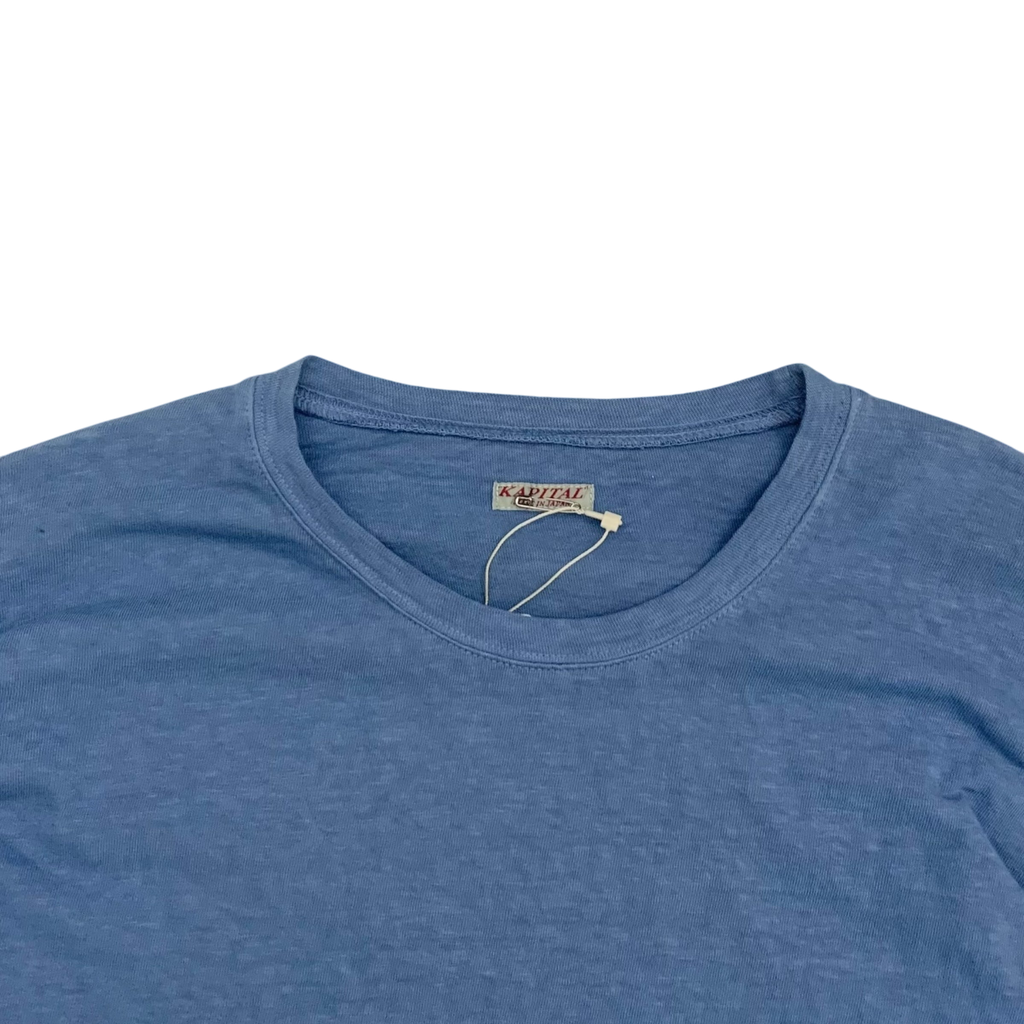 Kapital Tianzhu Hippie Long-Sleeve Top Blue