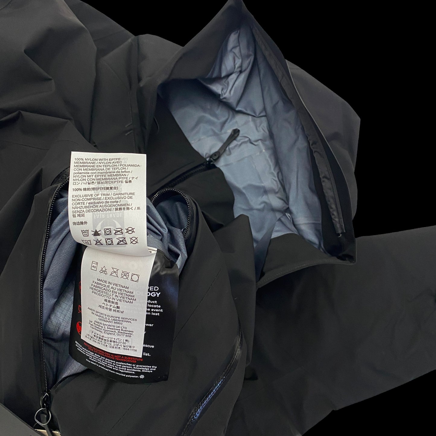 Arc'teryx Beta AR Jacket Black (Size L)