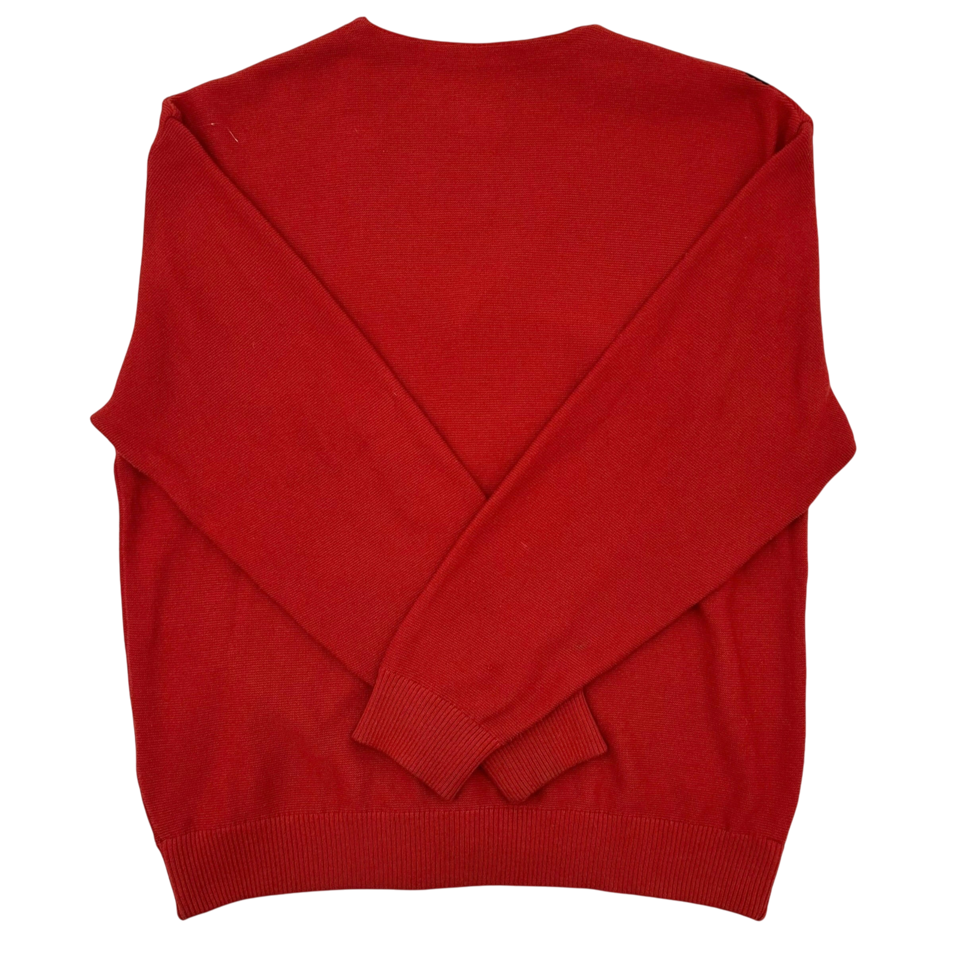 Needles Striped Cardigan Red/Black (Fits L/XL)